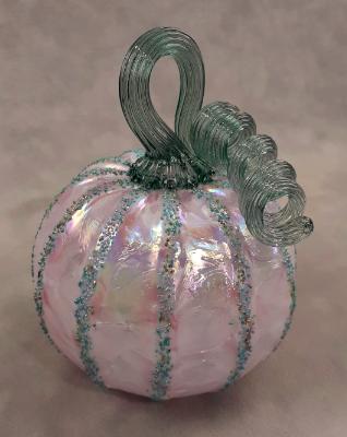#09222506 Pumpkin Sm 3'' to 4'' Iridised $45.00 #09222506 Pumpkin Sm 3'' to 4'' Iridised $45.00