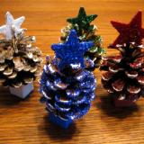 Pinecone Glitter Trees