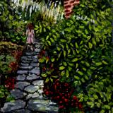a child's stroll in the garden