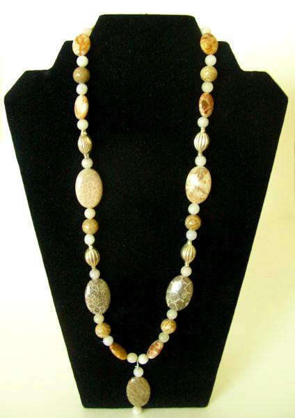 Fossil Coral Necklace