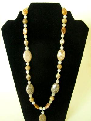 Fossil Coral Necklace Fossil Coral Necklace