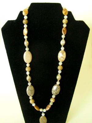 Fossil Coral Necklace