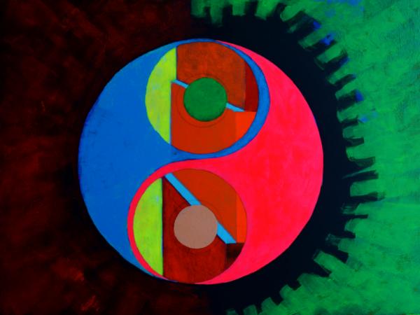 Ying-Yang - Tom Raterman Artist and post-modern theologian