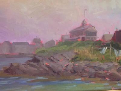 Approaching Fog 12x24" oil sold Approaching Fog 12x24" oil sold