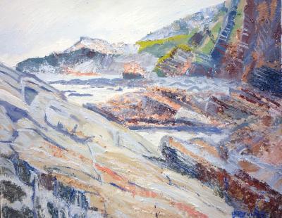 Woody Bay in earth pigments 3