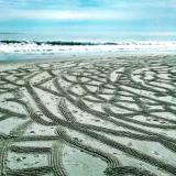 Large scale sand mandala 