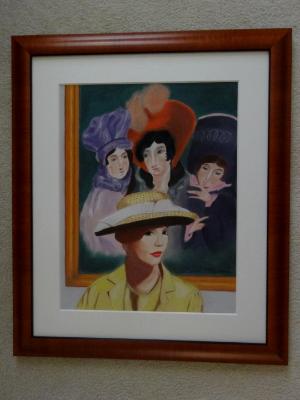 Hatted Women Hatted Women