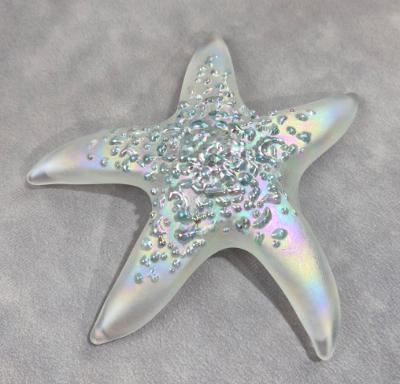 #02252612 Starfish Glows in the dark 6.25'' W Iridised $100.00 #02252612 Starfish Glows in the dark 6.25'' W Iridised $100.00