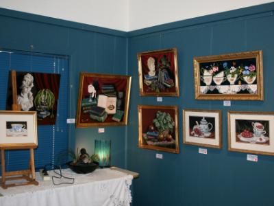 Gallery section displaing my work @ Trilogy Exhibition