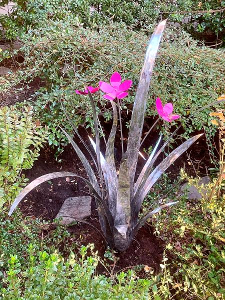Stainless Steel Garden Flower