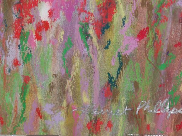 145/S26 Pink and Purple Flowers (SOLD)