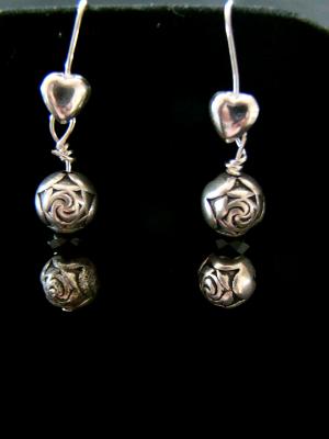 #10 Double sterling roses with agate