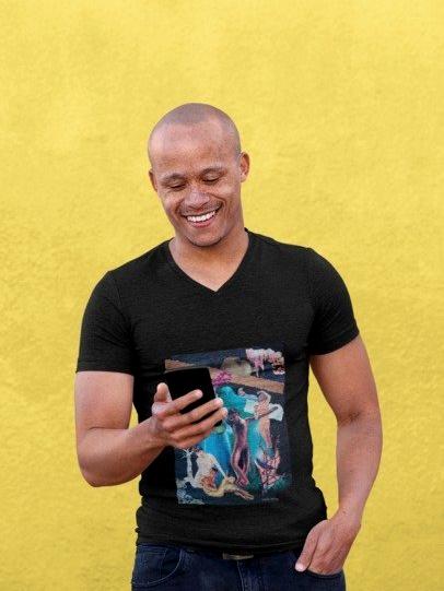 V Neck T Shirt