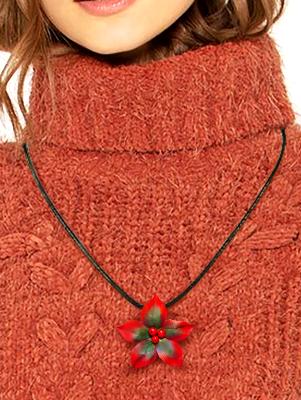 Bunchberry Necklace Pendant Bunchberry Necklace Pendant