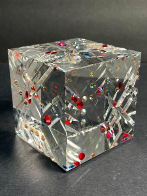 "ANTARES" Cube Paperweight
