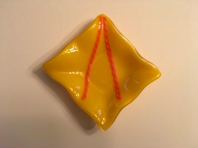 Small yellow bowl 5x5