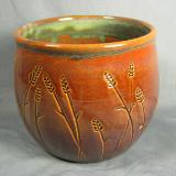 101219.D Wheat Carving Crock