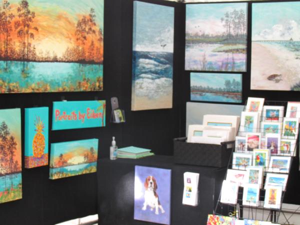 My 2023 - 2024 Florida Art Festival and Exhibit Schedule