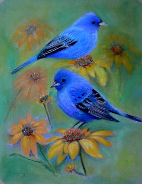 Indigo Buntings