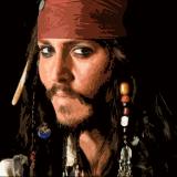 Johnny Depp Captain Jack Pirates of the Caribbean
