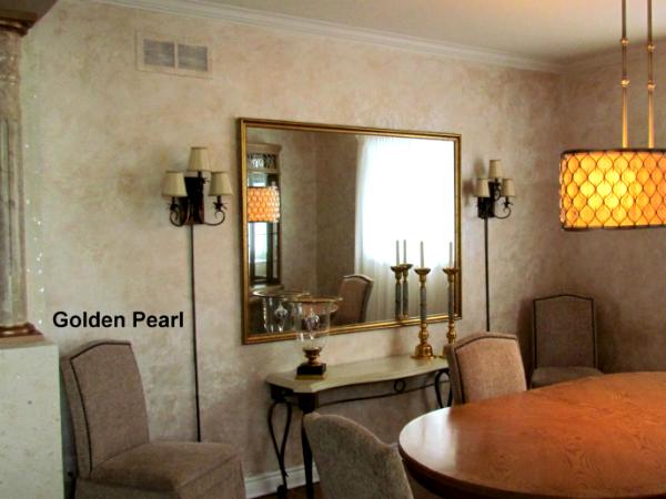 Golden Pearl applied