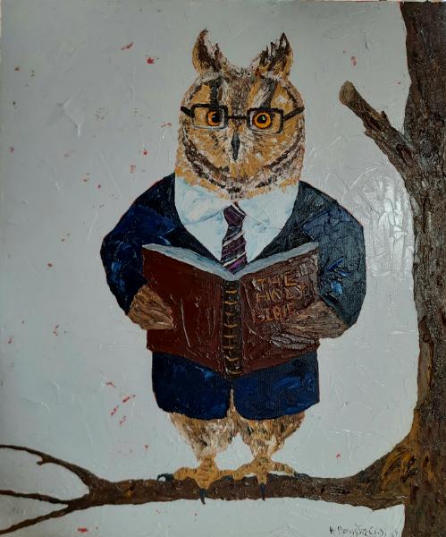 Enoch Owl - SOLD 