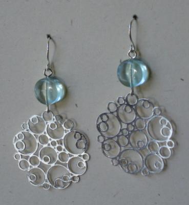 Bubble Medallion Earrings Bubble Medallion Earrings