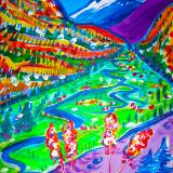 Meandering River Valley