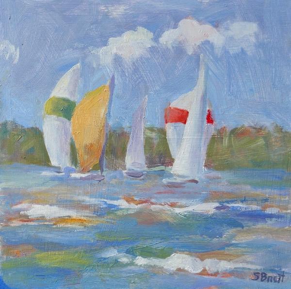 Regatta 8 x 8" Sold