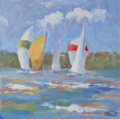 Regatta 8 x 8" Sold