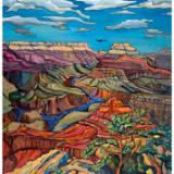Grand Canyon: My Perspective - 60x48 Original Acrylic on Gallery Wrap Canvas - SOLD