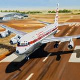 VH-XBA's Longreach Approach