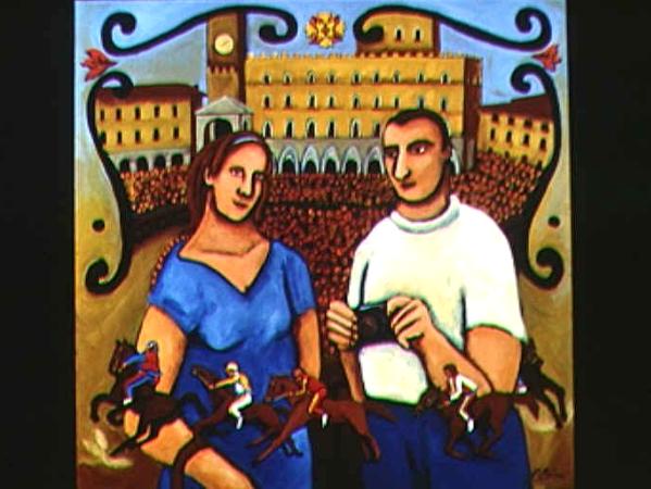 The Tourists of Siena