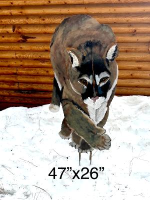 Life Size Cougar Life Size Cougar