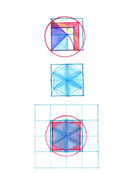 Hexagon : Squares