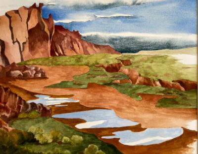 After the Rain, Monument Valley After the Rain, Monument Valley