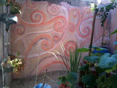 Exterior Wall Painting: Garden