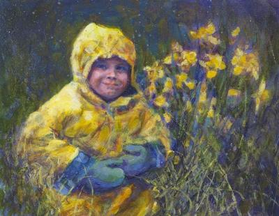 "Spring Sunshine" 14" x 18" "Spring Sunshine" 14" x 18"