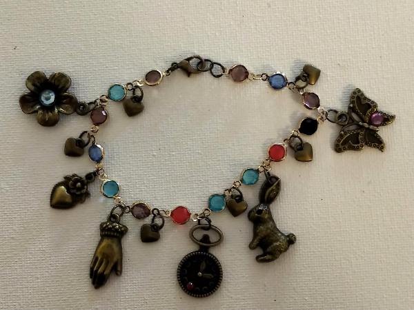 Victorian themed bracelet