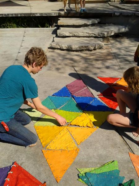 Color Circle - Tetrahedron for Toddlers