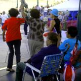 ladies dancing in San Juan