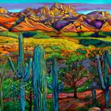 Our Desert Guardians - 36x48 SOLD