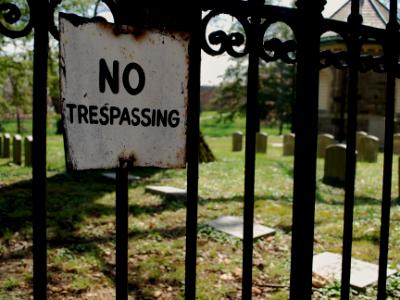 No Trespassing