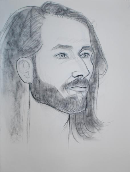 Will, Charcoal Portrait