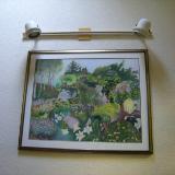 Framed print of Maxims' Garden drawing