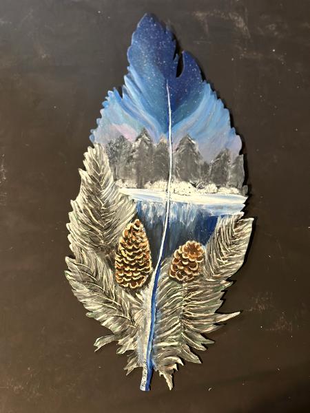 Scenic Winter Wall Hanging