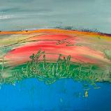 Red Field by the Water