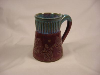 110513.C Mug with Flower Designs 110513.C Mug with Flower Designs
