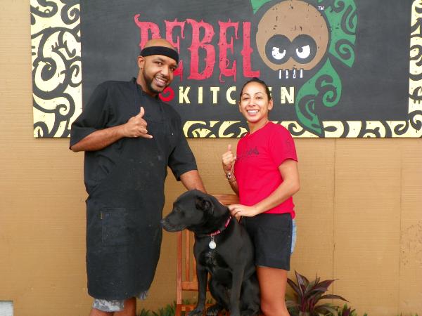 Rebel Kitchen outdoor sign