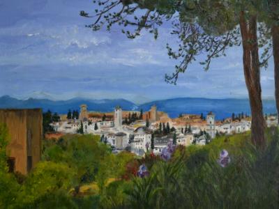 * Alhambra View 12"x16" (available) * Alhambra View 12"x16" (available)